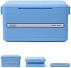 Coleman Snap 'N Go 45-Quart Collapsible Hard Cooler, Keeps Ice Cold up to 55 Hours, 76-Can Capacity, Spacing-Saving & Quick to Set Up, Collapses to 1/3 of Open Size, Holds up to 200 Pounds