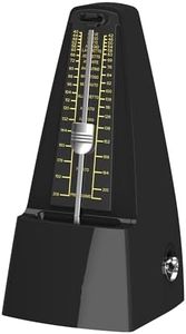 SOLO Metrónomo Mecánico, Ritmo Fuerte y Preciso, Fácil de Usar, Adecuado para Guitarra Piano Batería Saxofón, etc