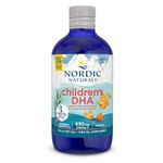 Nordic Naturals Children’S DHA For Omega 3 | Fish Oil For Kids 530 Mg From Arctic Cod Liver Oil | Omega 3 Fish Oil EPA & DHA For Kids For Brain Development & Immunity | Orange Flavour 8 Fl Oz 237 Ml