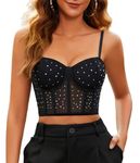 Avidlove Bustier Tops For Women Push Up Corset lingerie Y2K Sexy Going Out Party Club Top