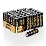 POWEROWL AA Batteries 48 Pack - Alkaline 1.5v - High-Capacity Long Lasting Double A Battery, 10-Year Shelf Life