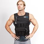 RUNmax 12lb-140lb Weighted Vest (Without Shoulder Pads, 40lb)