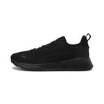 PUMA Unisex Anzarun Lite Sneakers, Puma Black-Puma Black, 11 UK