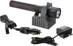 Streamlight 75866 Stinger DS LED Flashlight, 120V AC/12V DC Steady Charger and 1 Holder -425 Lumens, Black, Smart Charge