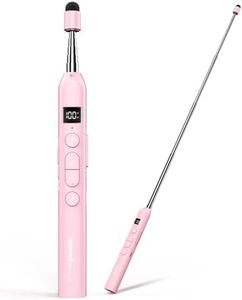 Norwii N21 Bluetooth Presentation Clicker with Telescopic Teaching Pointer, Presentation Remote with Retractable Stick for PowerPiont, Wireless Presenter, Slide Advancer - Pink