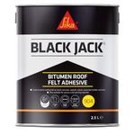 Sika Black Jack 904 Roof Felt Adhesive – High Strength – Black – 2.5 Litre