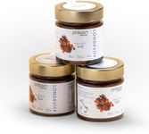 Prolon L-Spread Almond Chocolate Spread | Healthy Low Sugar Keto Snack | Magnesium, Vitamin E, Fiber, Calcium | Gluten-Free, Vegan, Dairy-Free | Plant-Based w/Cane Sugar, & Healthy Fats, 3 Jars