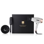 ghd Helios Professional Hair Dryer Gift Set with Diffuser and The Blow Dryer - Ceramic Radial Brush Size 2 - Amazon Exclusive