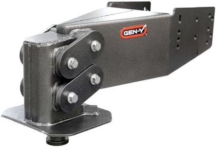 GEN-Y Hitch King Pin Fifth Wheel Box, 4.5K - 6.5K LBS Pin Weight, 30,000 LBS Towing Capacity - Check Fitment Chart