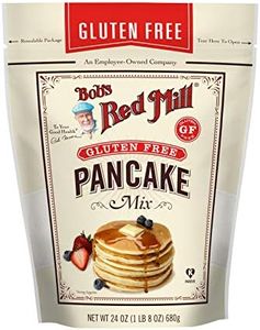 Bob’s Red Mill Gluten Free Pancake & Waffle Mix, 1.5 Pound (Pack of 1) – Whole Grain, Makes 34 Pancakes per Bag