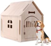 SEMBOVI Dog House Indoor with Door 