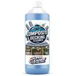 HLS Supplies 1L Composite Plastic Decking Cleaner and Reviver - Removes Dirt, Grime and Bird Droppings