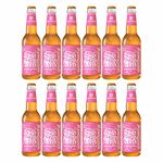 Coolberg Strawberry Non Alcoholic Beer 330ml Glass Bottle - Pack of 12 (330ml x 12)