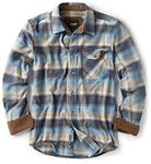 CQR Men's All Cotton Flannel Shirt,