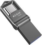 KEXIN USB Flash Drive 128GB USB 3.0 Dual Type-C Drive 128 GB OTG Memory Stick for Android Smartphones MacBook Samsung Galaxy PC