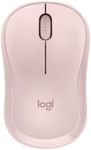 Logitech M240 Silent Bluetooth Mouse, Wireless, Compact, Portable, Smooth Tracking, 18-Month Battery, for Windows, macOS, ChromeOS, Compatible with PC, Mac, Laptop, Tablets - Rose