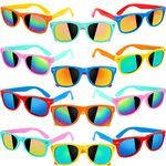 Kids Sunglasses Bulk Party Favors for Boys Girls - Perfect for Pool Beach Birthday Graduation Party,Goody Bag Favors,Classroom Prize