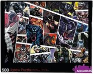 AQUARIUS Marvel Venom Puzzle (500 Piece Jigsaw Puzzle) - Glare Free - Precision Fit - Officially Licensed Marvel Merchandise & Collectibles - 14x19 Inches