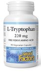 L-Tryptophan 220 mg - 90 Vegetarian Capsules