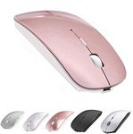 Bluetooth Mouse For Laptop Rose Gold