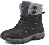 Mens Snow Boots Waterproof Ankle Hi