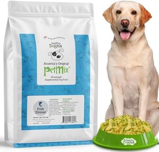 Healthy Dogma - PetMix Dehydrated Dog Food – Fish Dinner with Wild-Caught Alaskan Salmon & Whitefish – Gluten-Free, Skin & Coat Support, Clean Ingredient Dog Food – No Preservatives, (2 lbs)