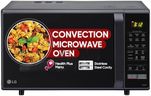 LG 28 L Convection Microwave Combination OvenOven (MC2846BV, Black, Auto Cook, Defrost, Indian Cuisine, Tandoor Se, Child Lock, Steam Cook & Stainless Steel Cavity)