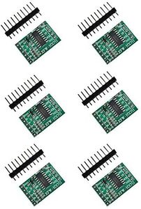 Comimark 6Pcs HX711 Weighing Sensor Dual-Channel 24 Bit Precision A/D Module Pressure Sensor