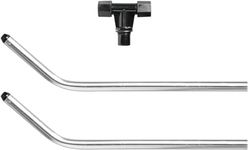 Generic 2-Pack Traveling Sprinkler Arms & Tee Replacement Kit for The Tractor Orbit & Nelson - Upgrade Parts for Efficient Watering, Silver