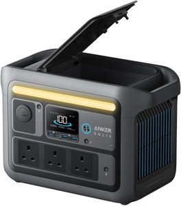 Anker SOLIX C800 Portable Power Station – 1200W Solar Generator, 768Wh LiFePO4 Battery