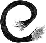 Kurtzy 25 Pack Black Polyester Neck