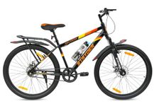 TATA STRYDER Neutron Sports Cycle in 26" Wheel Size with Dual DISC Brake with Integrated Carrier with Front Suspension Fork for 13+ Age Group