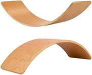 Wooden Balance Board Kids, 37" Natu