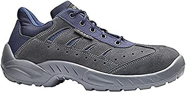 BASE Protection Colosseum S1P SRC Zapato de Seguridad, Talla: 42, Color: Gris/Cobalto, B0163GCR42