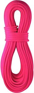 Bluewater 9.7mm Lightning Pro Single Rope - Double Dry Solid Neon Pink 60m