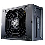 Cooler Master V850 SFX Gold, UK Plug - 850W 80 PLUS Gold, Fully Modular Power Supply Unit, SFF/mini-ITX PSU, Quiet 92 mm FDB Fan, Semi-Fanless Mode, SFX-to-ATX Bracket, 10-Year Warranty - 850W