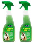 (2 Pack) Johnson's Vet - Safe Pet Disinfectant for Small Animals 500ml