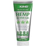 5kind Hemp Active Gel 100ml - High Strength Formula - Natural Hemp Massage Gel for Back, Muscles, Feet, Knees, Neck & Shoulders - Muscle Rub Rich in Natural Extracts