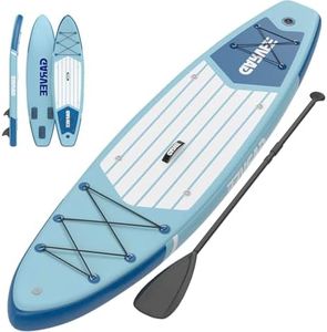 Inflatable Stand Up Paddle Board, 10'6"/11" Paddle Boards with Premium Accessories, Non-Slip EVA Deck, Ultra-Light Carry Bag Pump, SUP for Youth & Adults of All Skill Levels