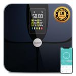 beatXP SmartPlus Pro BMI Weighing Scale with Bluetooth | Multi-user Body Fat Analyzer with 15 Key Indicators & High-Precision ITO Glass Sensors 18 Months Warranty by beatXP