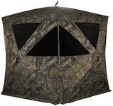 RHINO Blinds R500-MOC 3 Person Hunting Ground Blind, Mossy Oak Breakup Country