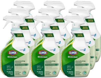 CloroxPro Clorox EcoClean Disinfecting Cleaner Spray Bottle, 32 Fluid Ounces, Pack of 9
