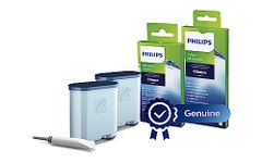 Philips Original AquaClean Calc and Water filterb - Prolong machine - No descaling up to 5000 cups - 1x AquaClean Filter (CA6903/10)