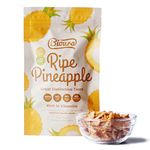 Bioura Ripe Pineapple, Unsweetened dried Pineapple Pieces,Immunity boosting healthy snack 50g, Rich in vitamin C & Calcium, Sri Lankan all-natural dried fruit