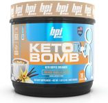 BPI Health Keto Bomb, 18 Servings, French Vanilla Latte, 0.468 Kilograms