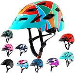 Kids Bike Helmet,Bavilk Kids Boys Girls Bike Helmets with LED Light Detachable Visor Children Youth Teen Multi-Sport for Skating Cycling Scooter Skateboard Adjustable & Lightweight 19.7"-22.4"