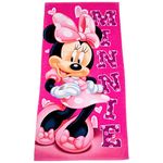 Disney Minnie Mouse Sassy Hearts Beach Towel