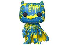 Funko POP! Art Series: DC Comics #02 - Batman [Blue & Yellow] Artist Series Exclusive with Hard Stack POP! Protector