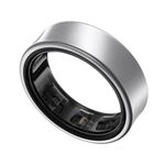 Samsung Galaxy Ring, Smart Ring, No Subscription Fee, AI-Powered Samsung Health, Sleep/Heart Rate/Stress Monitor, Size 12, Titanium Silver, 2 Year Manufacturer Extended Warranty (UK Version)