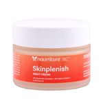Nourriture Skinplenish Night Cream with 4% Ceramide Complex, 2% Alpha Arbutin, 0.2% Retinol for a comprehensive night routine